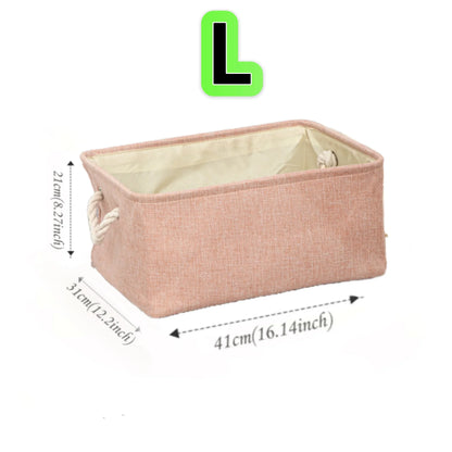 Multi-function Foldable Sundries Storage Basket Foldable Splicing Storage Box With Handle for Clothing Underwear Socks Organizer