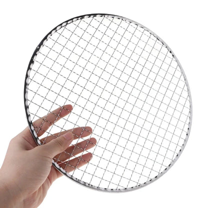 Disposable BBQ Barbecue Grill Basket Mesh Wire Net Fish Vegetable Tool Grill Outdoor Bbq Accessories Barbecue Kitchen Gadgets