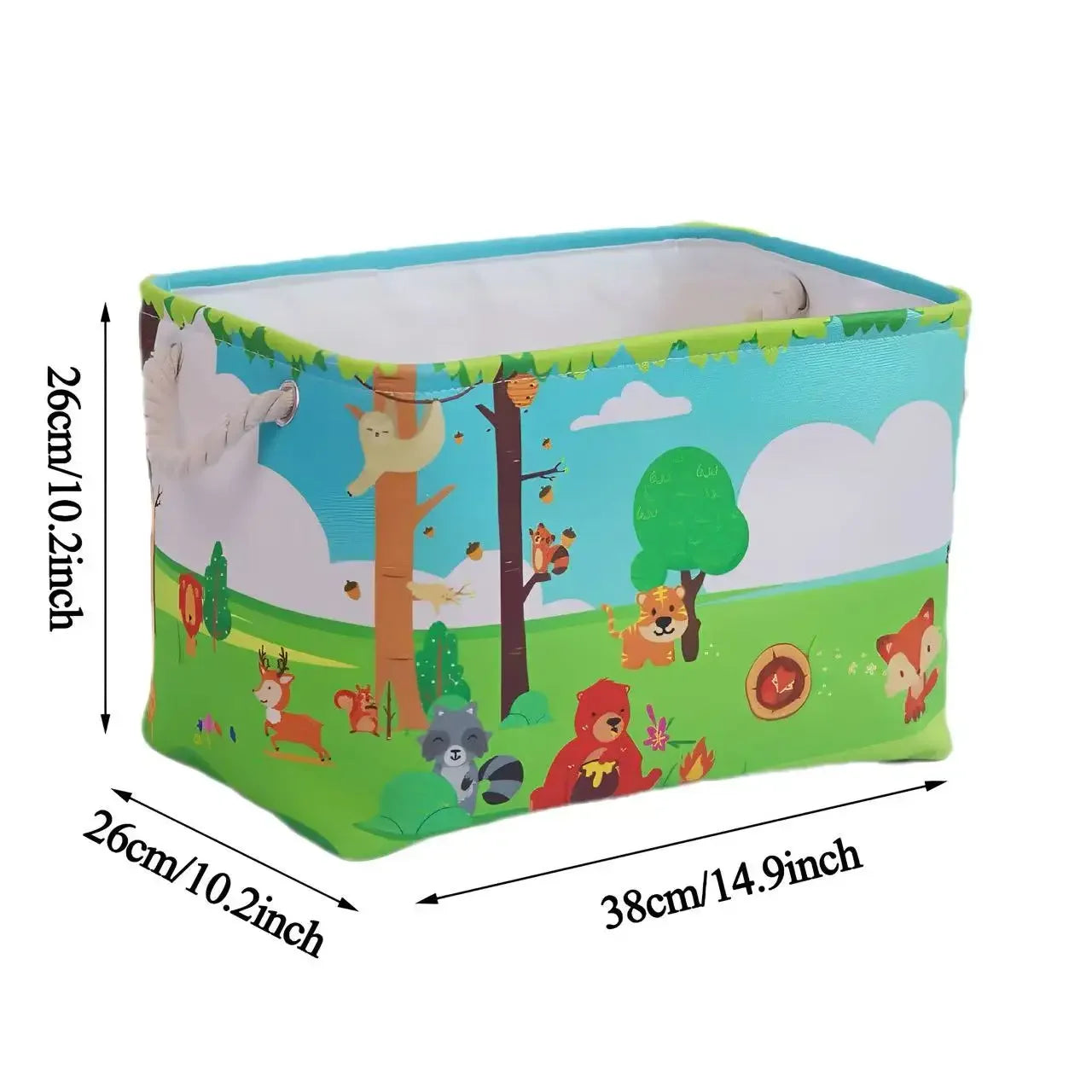 Multi-function Foldable Sundries Storage Basket Foldable Splicing Storage Box With Handle for Clothing Underwear Socks Organizer