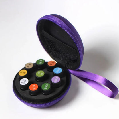 New 10/12Bottles 1-2ml Essential Oil Case Storage Bag For DoTERRA Young Living Oil Travel Portable Carry Hanging Organizer