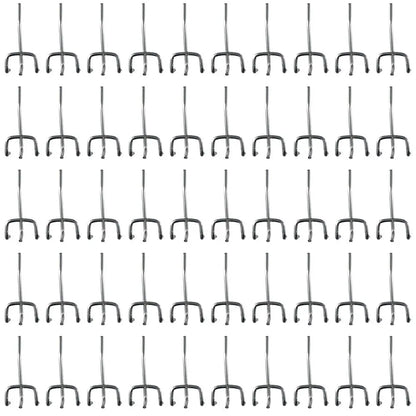 50pcs Perforated Panel Holder Goods Shelf Display Hooks Pegboard Hooks Retail Shop Peg Storage Racks