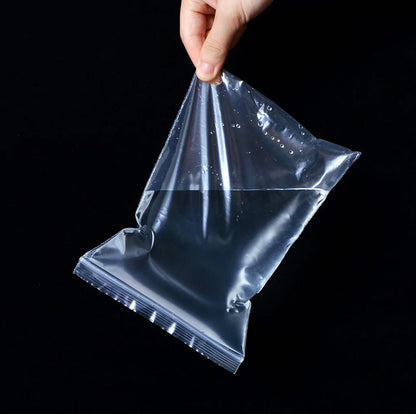 Small Zip Lock Plastic Bags Reclosable Transparent Bag Shoe Bag Vacuum Storage Bag Sanitary Bag Poly Clear Bags Thickness 0.12mm