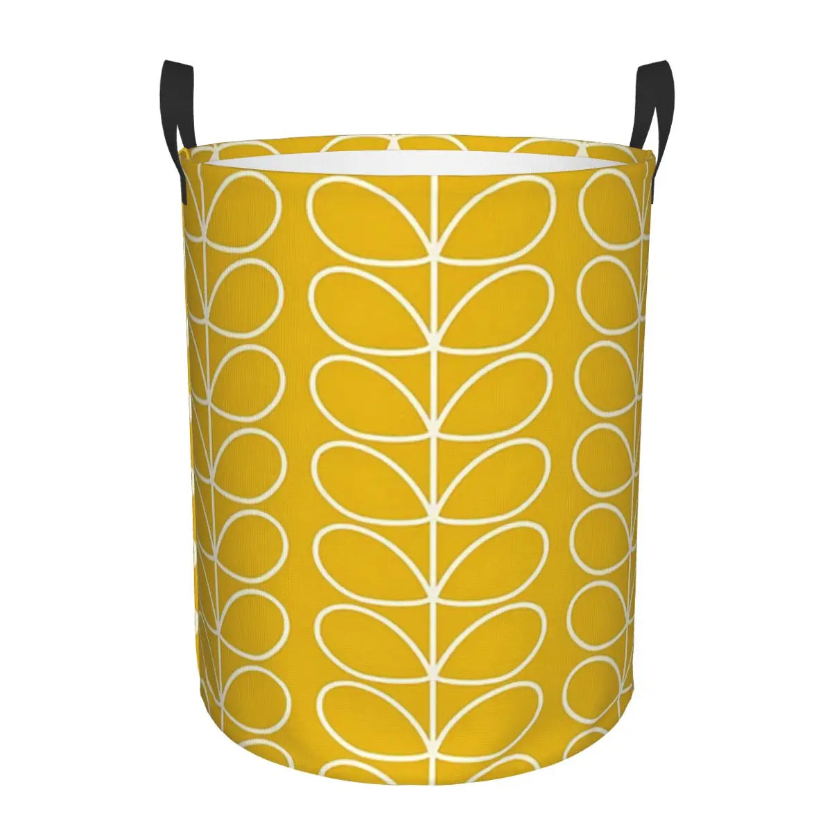 Custom Orla Kiely Multi Stem Flowers Laundry Basket Collapsible Scandinavian Style Toy Clothes Hamper Storage Bin for Kids