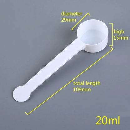 10Pcs 1g 3g 5g 10g Measuring Plastic Scoop Measuring Spoons Milk Powder Spoons