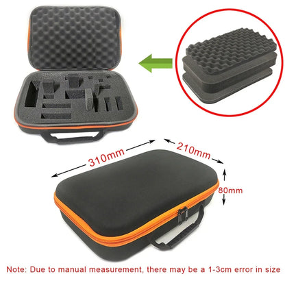 Watch Carry Case Shockproof Box Watch Storage Bags Organizer Protective Canvas EVA Hard Shell Zipper Tool Case