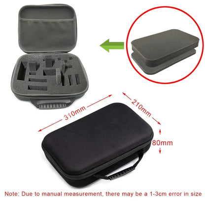 Watch Carry Case Shockproof Box Watch Storage Bags Organizer Protective Canvas EVA Hard Shell Zipper Tool Case