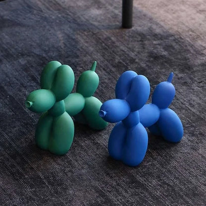 Nordic Balloon Dog Ornament Creative Cartoon Resin Craft Living Room Home Foyer Decoration Home Accessories  Home Decor