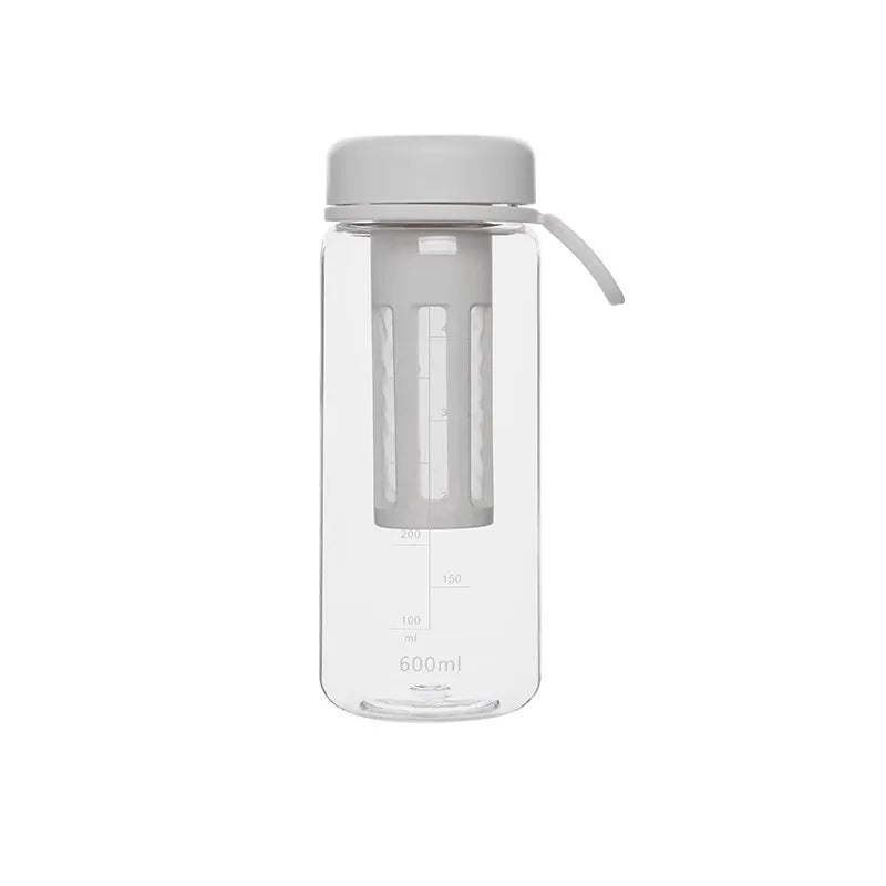 watchget Cold Brew Coffee Maker Travel Tumbler Portable Iced Coffee & Tea Infuser with Silicone Handle/Airtight Lid, Green/White