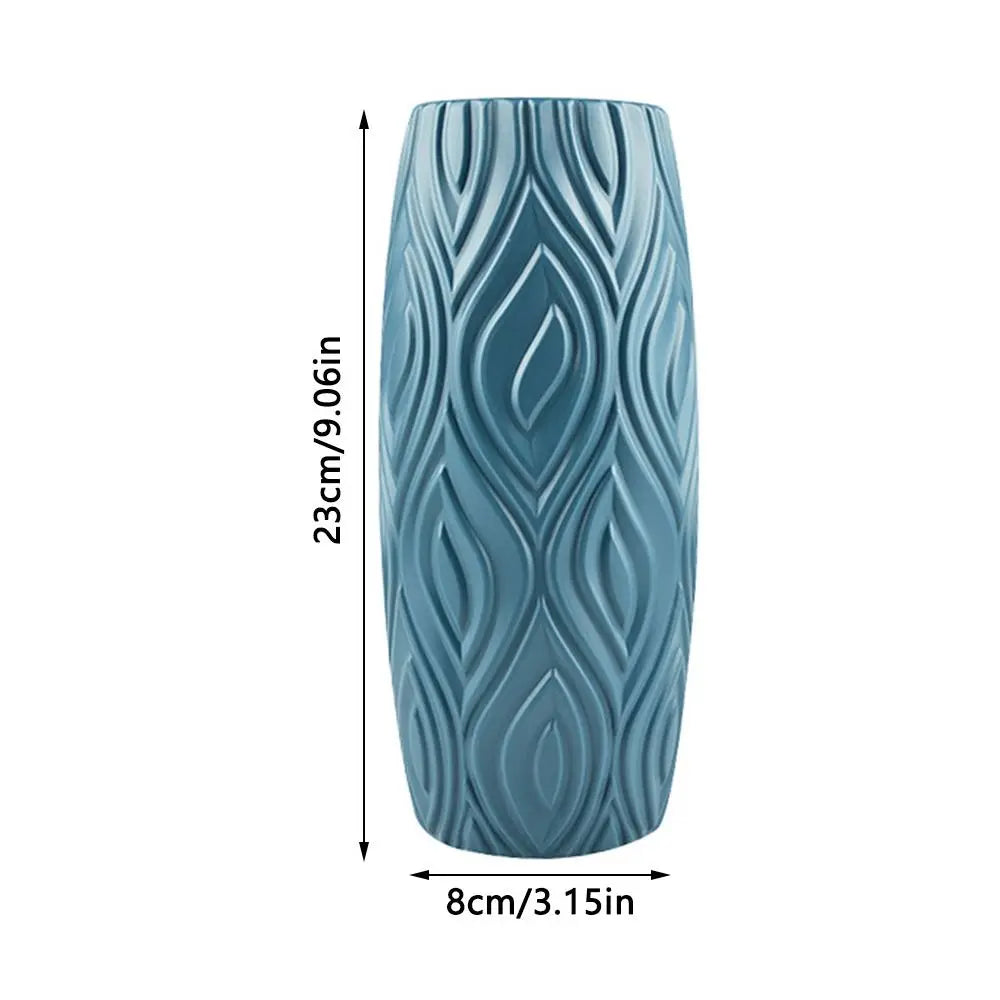 Shatterproof Plastic Vase For Home Decor Nordic Flower Pot Home Living Room Decoration Flower Vase For Flowers Home Decoration