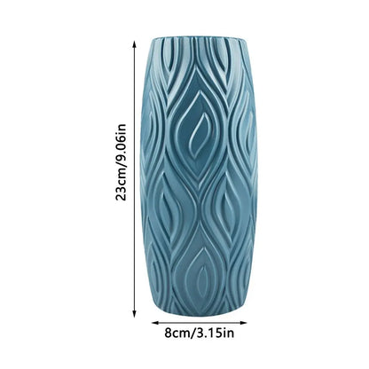 Shatterproof Plastic Vase For Home Decor Nordic Flower Pot Home Living Room Decoration Flower Vase For Flowers Home Decoration