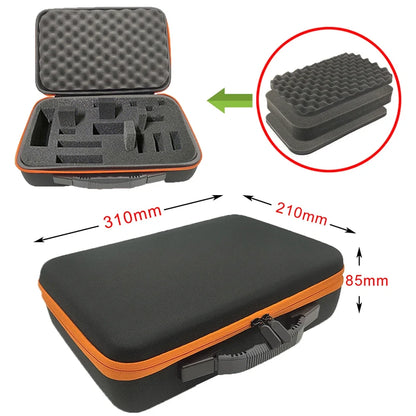 Hard Watch Storage Box Tool Storage Bag Canvas EVA Organizer Shockproof Sponge Carry Case Shell Zipper Protective Box