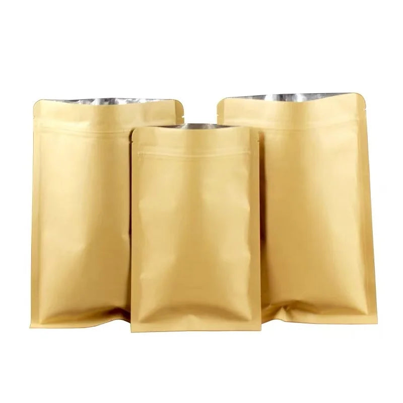 For Dahongpao oolong tea Bag Zipper Bags Chinese JinJunMei Black tea Self Sealing bag Longjing Green tea Packing Bag