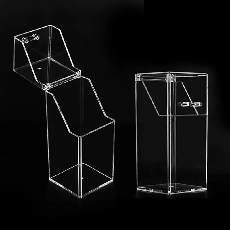 Makeup Brush Organizers with Dustproof Lid Travel Makeup Brush Organizer Eyebrow Pencil Makeup Brush Storage Box Organizers