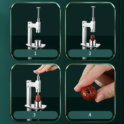 Stainless Steel Red Dates Corer Manual Jujube Pitter Cherry Olive Fruit Core Remover Seed Push Out Tools Kitchen Accessories