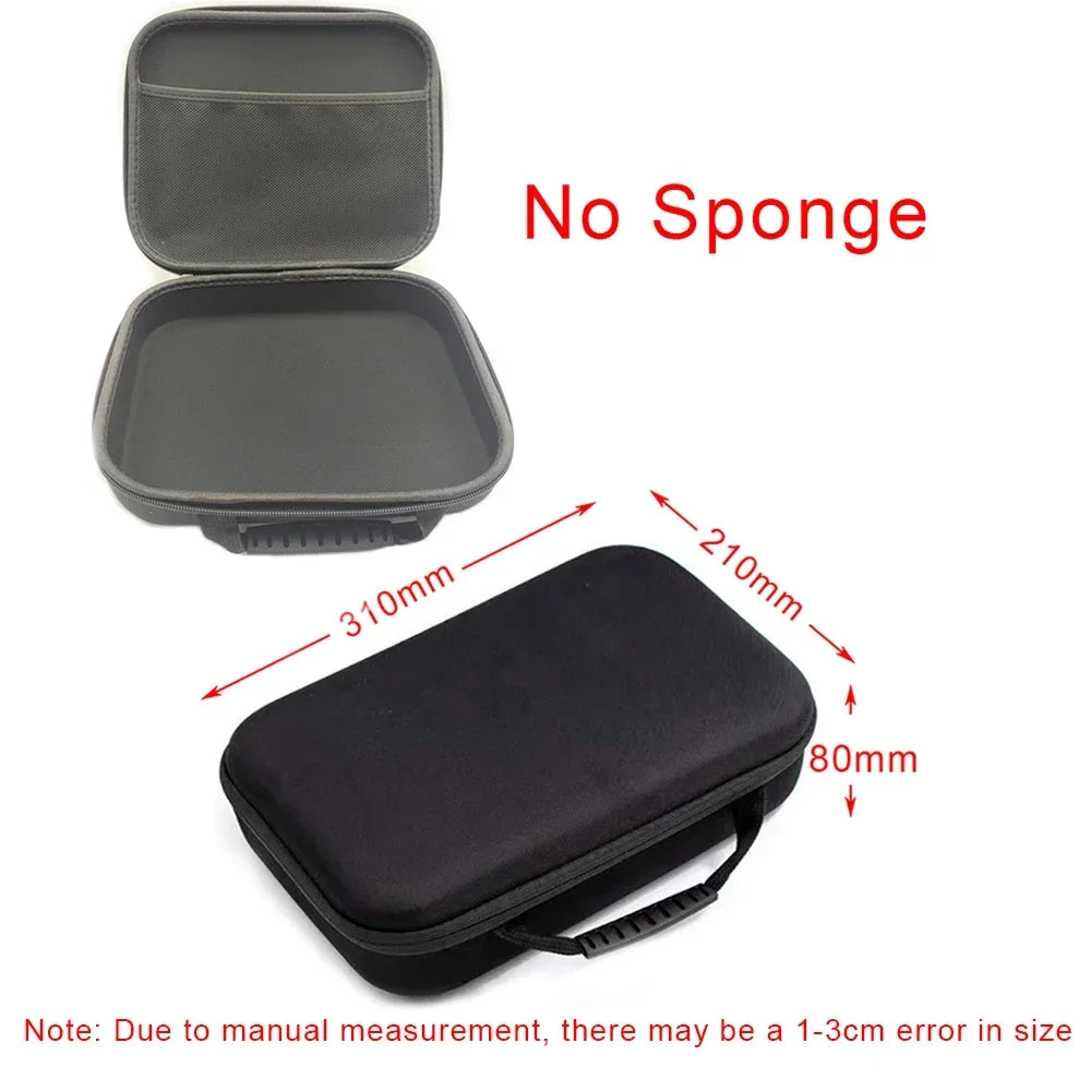 Watch Carry Case Shockproof Box Watch Storage Bags Organizer Protective Canvas EVA Hard Shell Zipper Tool Case