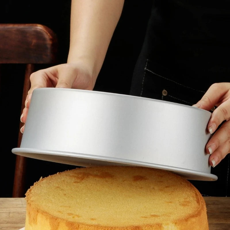 2-5 inch Aluminum Round Cake Bakeware solid bottom Chiffon Cake die for aluminum alloy DIY Home baking cake mold pan cake tin