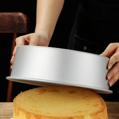2-5 inch Aluminum Round Cake Bakeware solid bottom Chiffon Cake die for aluminum alloy DIY Home baking cake mold pan cake tin