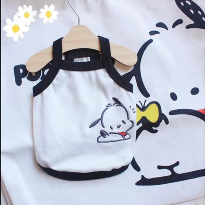Pet Bear Vest Dog Cat Home Home pajamas Spring Summer Costume for Teddy Bulldog Soft Breathable Home pajamas