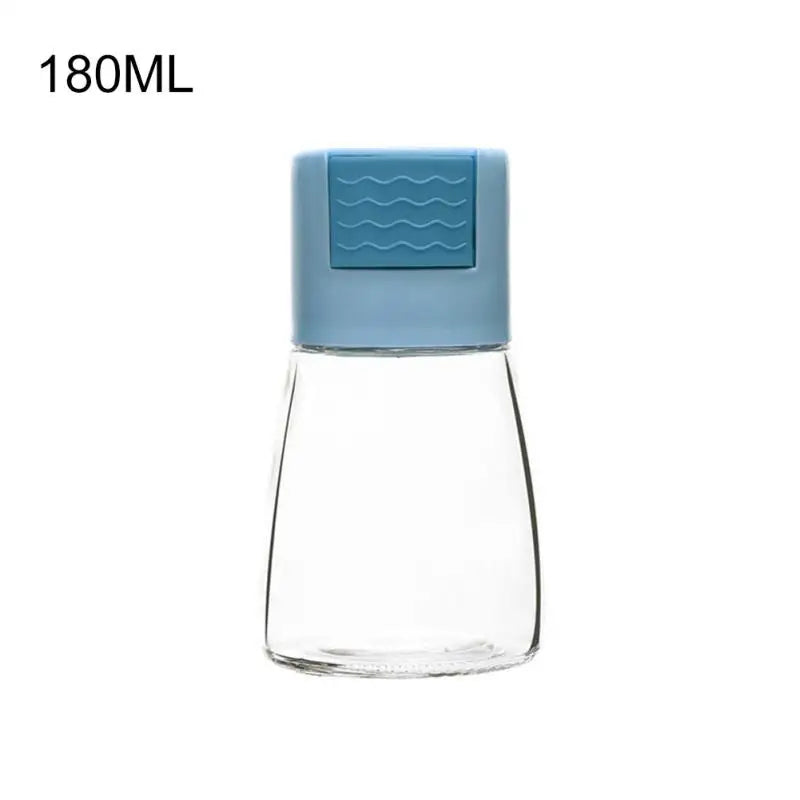 0.5g Metering Salt Shaker Push Type Salt Dispenser Salt Tank Sugar Bottle Spice Pepper Salt Shaker SpiceJar Can Seasoning Bottle