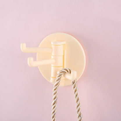 Strong Self Adhesive Wall 4 Hook Strong Without Drilling Key Holder Door Kitchen Towel Hanger Hooks Home Storage Accessories