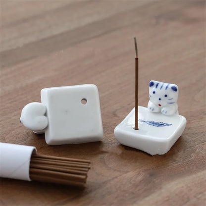 Creative Home Decor Backflow Stick Incense Holder Ceramic Censer Home Decoration Use In Home Teahouse