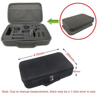 Hard Watch Storage Box Tool Storage Bag Canvas EVA Organizer Shockproof Sponge Carry Case Shell Zipper Protective Box