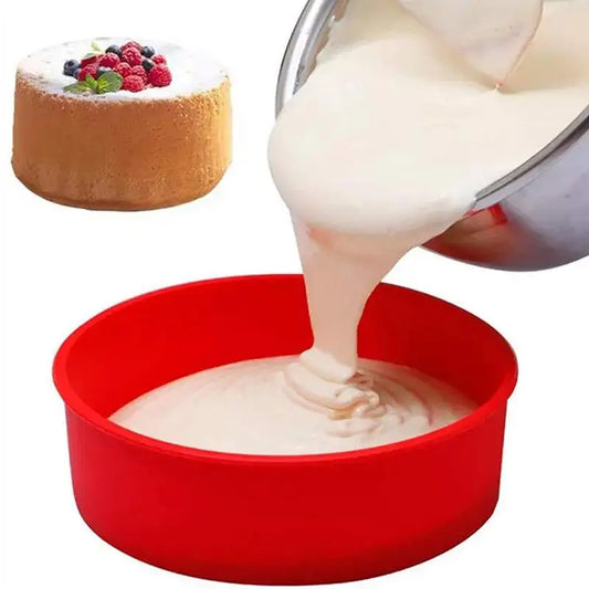 Round Silicone Cake Mold 4/6/8 Inch Silicone Mould Baking Forms Silicone Baking Pan Pastry Cake Kitchen Baking Mold