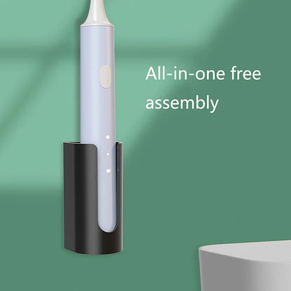 Electric Toothbrush Holder Stand Rack Wall-Mounted Toothbrush Holder Space Saving Bathroom Organizer Accessories