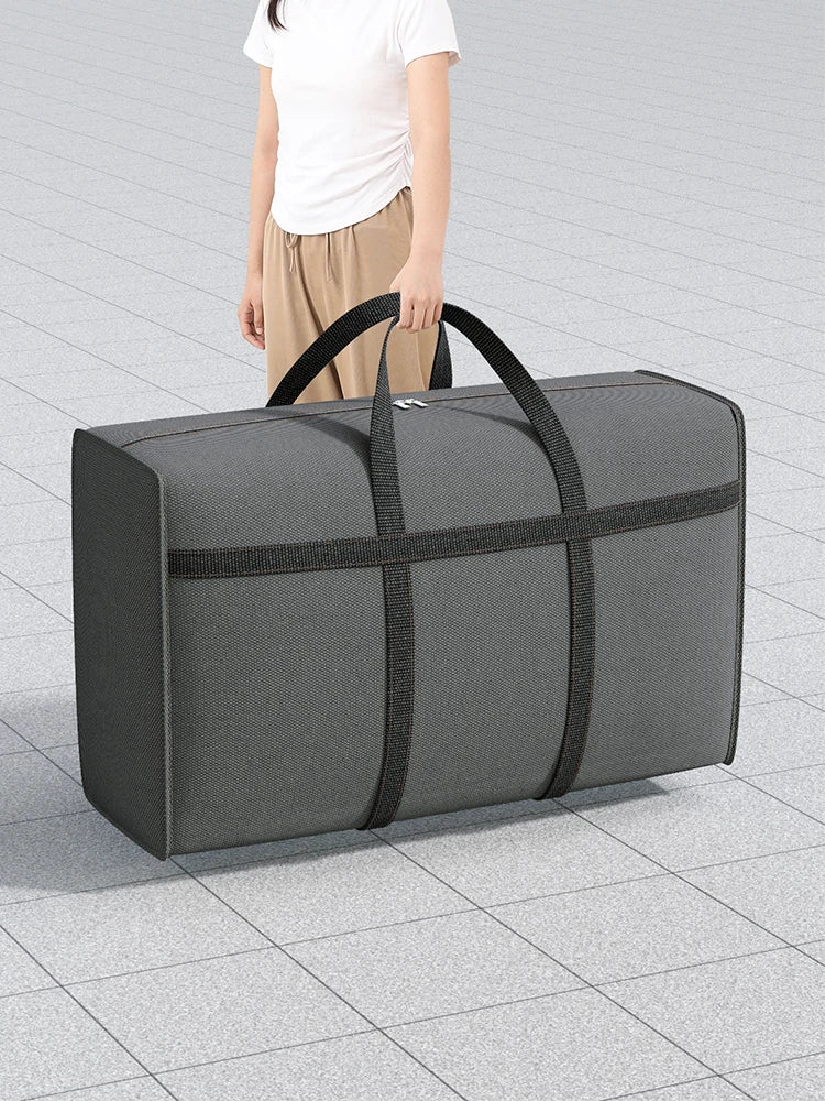 1pc Oxford cloth wardrobe storage bag Heavy duty tote bag cotton quilt storage bag Clothing moving bag