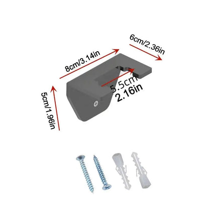 Lightsaber Wall Bracket Lightsaber Holder Wall Mount Acrylic Light Saber Wall Display Rack Suitable For Swords Light Saber