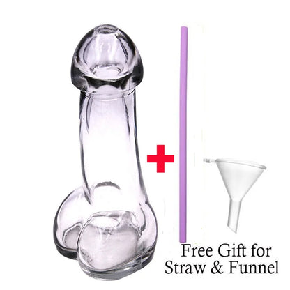 Creative Cocktail Glass Wine Juice Glass Cup Penis Shot Glass Bar Whiskey Glass Halloween Champagne Glasses Hen Party Night