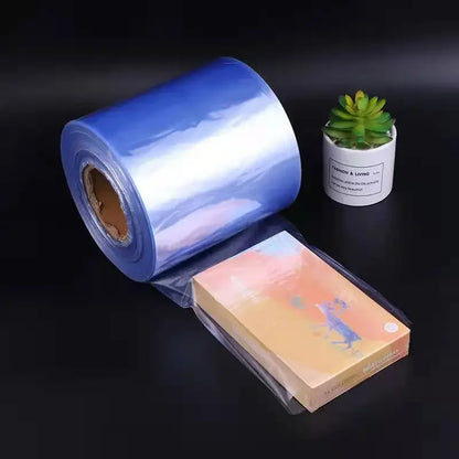 Transparent Two End Connection Thermal Shrinkage Plastic Film Hot Air Shrink Book Shoes Storage Dustproof Seal Packaging Bags