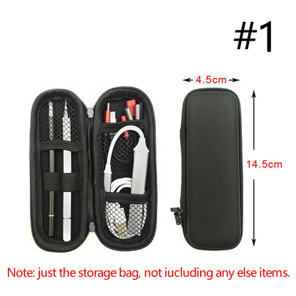Portable Zipper Bag For USB Cable Data Line EVA Storage Bags For Pen Carry Case Box For Pouch Tech Gadgets Electric Accessories