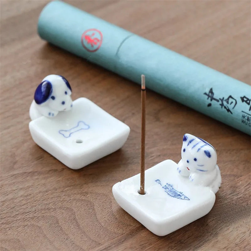 Creative Home Decor Backflow Stick Incense Holder Ceramic Censer Home Decoration Use In Home Teahouse