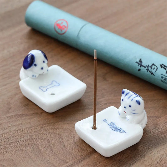 Creative Home Decor Backflow Stick Incense Holder Ceramic Censer Home Decoration Use In Home Teahouse