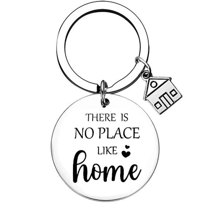 2025 Stainless Steel New Home Keychain Couples First Home Sweet Home Gift Couple New House Keychain Housewarming Gift