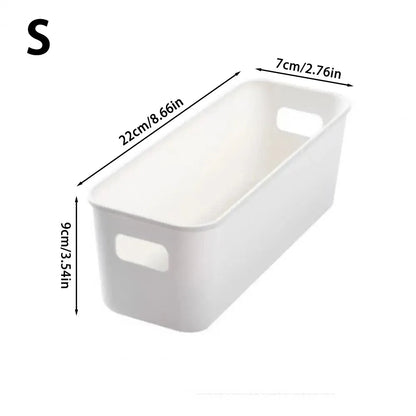 New Stackable Desktop Storage Box Large Capacity Coverless Storage Drawer Kitchen Organizer Bin