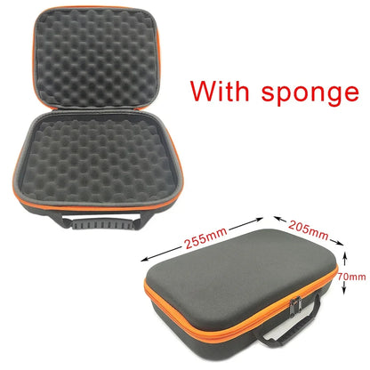 Shockproof Tools Case With Foam Waterproof EVA Storage Bags Hard Zipper Bag For Drill Tool Kit Carry Case Box For Camera