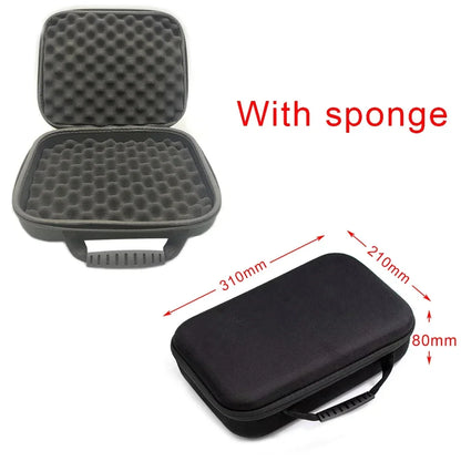 Shockproof Tools Case With Foam Waterproof EVA Storage Bags Hard Zipper Bag For Drill Tool Kit Carry Case Box For Camera