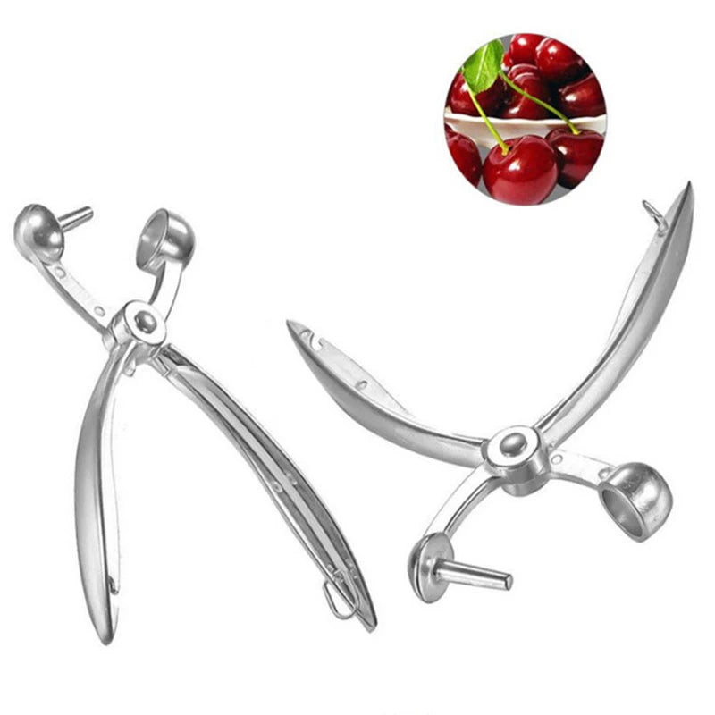 1PC 18CM Cherry Fruit Kitchen Pitter Remover Olive Corer Remove Pit Tool Seed Gadge Fruit and Vegetable Kitchen Tools Nutcracker