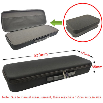 Shockproof Tools Case With Foam Waterproof EVA Storage Bags Hard Zipper Bag For Drill Tool Kit Carry Case Box For Camera