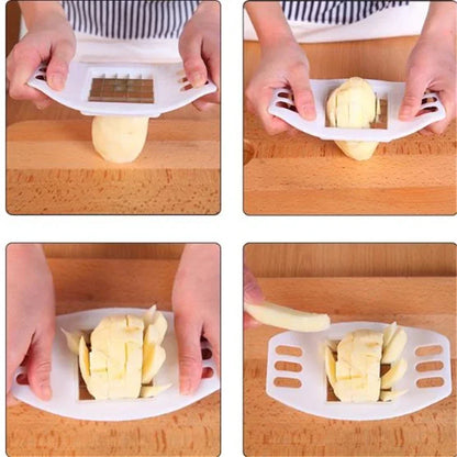 Potato Cutting Device Fries Kit French Fry Yarn Cutter Set Carrot Vegetable Slicer Chopper Chips Making Tool Kitchen Accessories