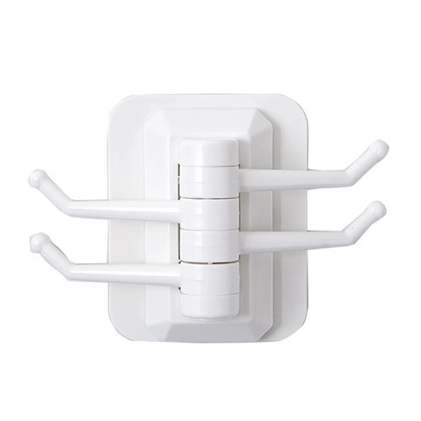 Strong Self Adhesive Wall 4 Hook Strong Without Drilling Key Holder Door Kitchen Towel Hanger Hooks Home Storage Accessories