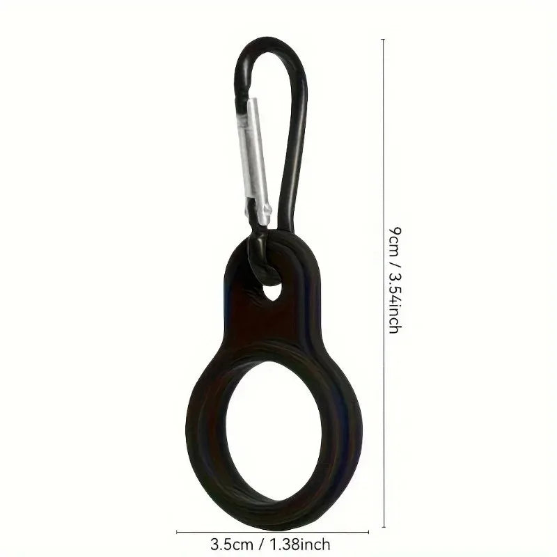 Portable Outdoor Carabiner Silicone Water Bottle Buckle Sports Bottle Buckle Kettle Clip Hook Tool Silicon Cup Holder