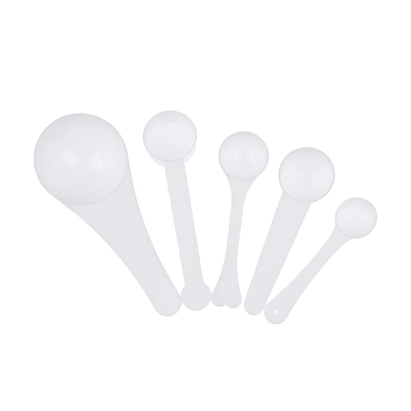 10Pcs 1g 3g 5g 10g Measuring Plastic Scoop Measuring Spoons Milk Powder Spoons
