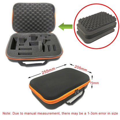 Hard Watch Storage Box Tool Storage Bag Canvas EVA Organizer Shockproof Sponge Carry Case Shell Zipper Protective Box