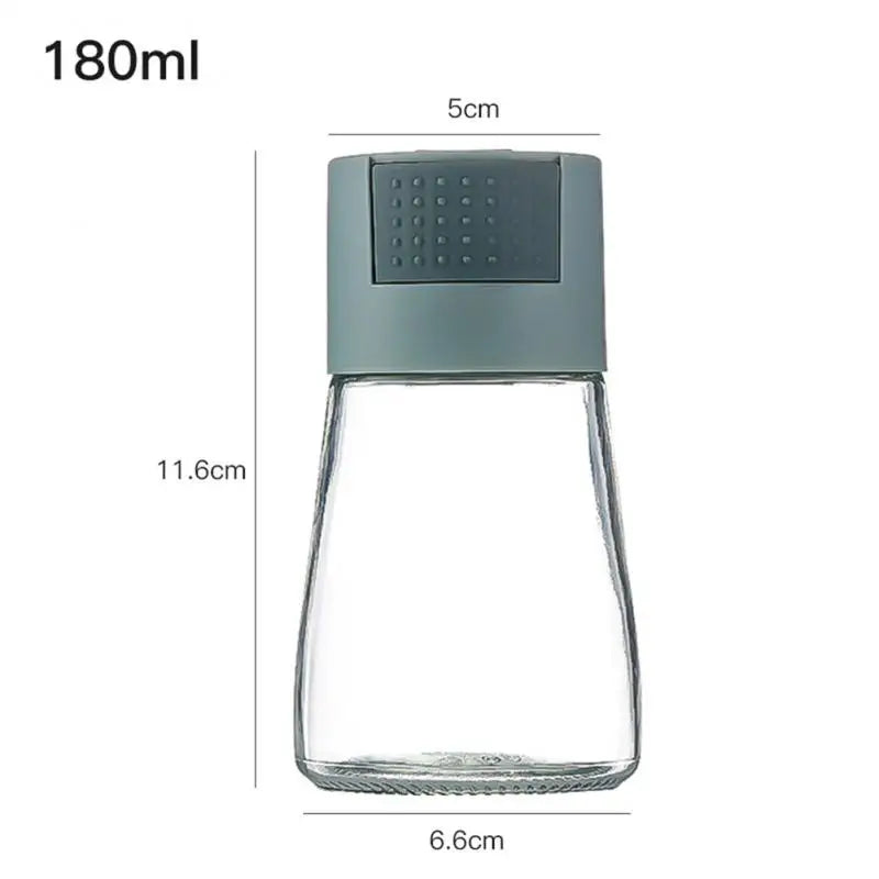 0.5g Metering Salt Shaker Push Type Salt Dispenser Salt Tank Sugar Bottle Spice Pepper Salt Shaker SpiceJar Can Seasoning Bottle