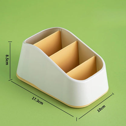 Desktop Organizer for Remote Controls, Phones&Office Supplies - Durable  Storage Box with Non-Slip Base - Ideal for Home, Hotel