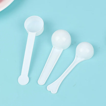 10Pcs 1g 3g 5g 10g Measuring Plastic Scoop Measuring Spoons Milk Powder Spoons