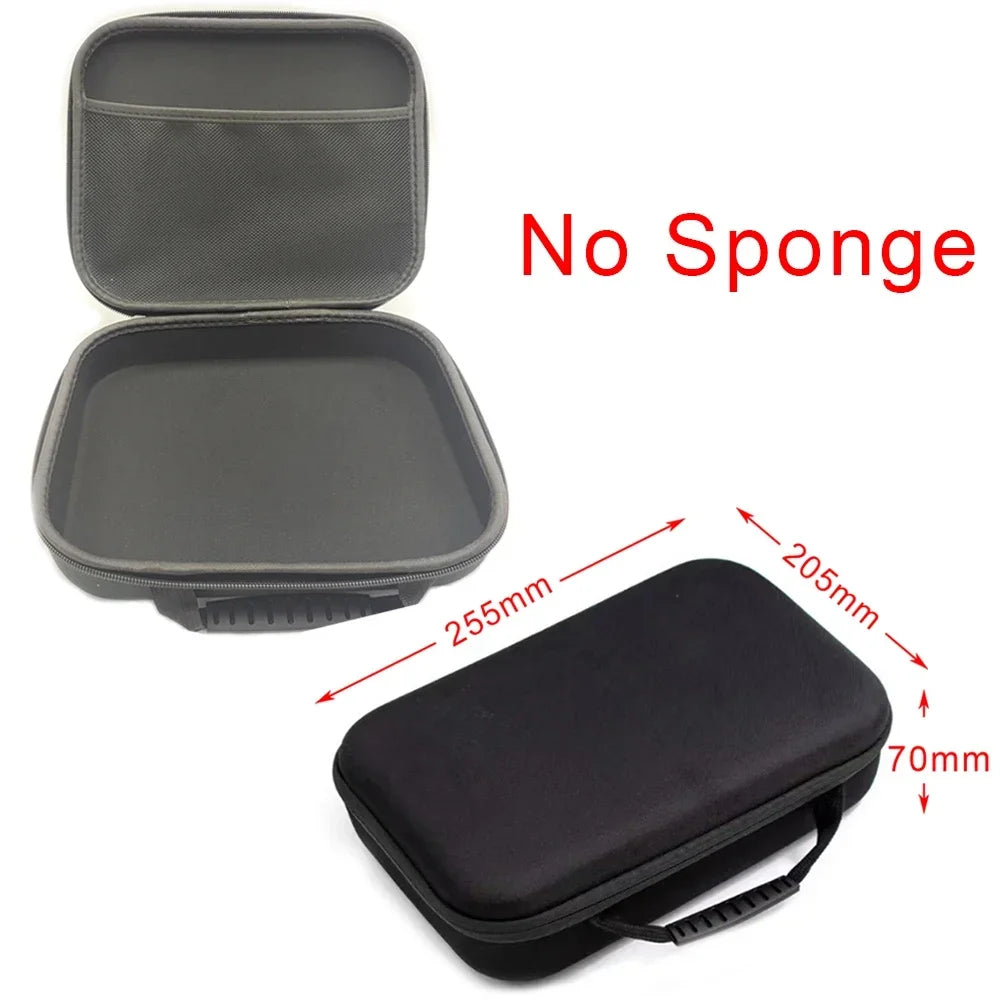 Shockproof Tools Case With Foam Waterproof EVA Storage Bags Hard Zipper Bag For Drill Tool Kit Carry Case Box For Camera